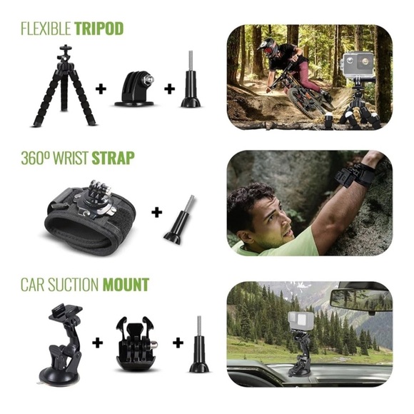 GoPro HERO12 Black - Waterproof Action Camera, Bundle, and Wrist Remote - Picture 6 of 10